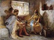 unknow artist Arab or Arabic people and life. Orientalism oil paintings  329 France oil painting artist
